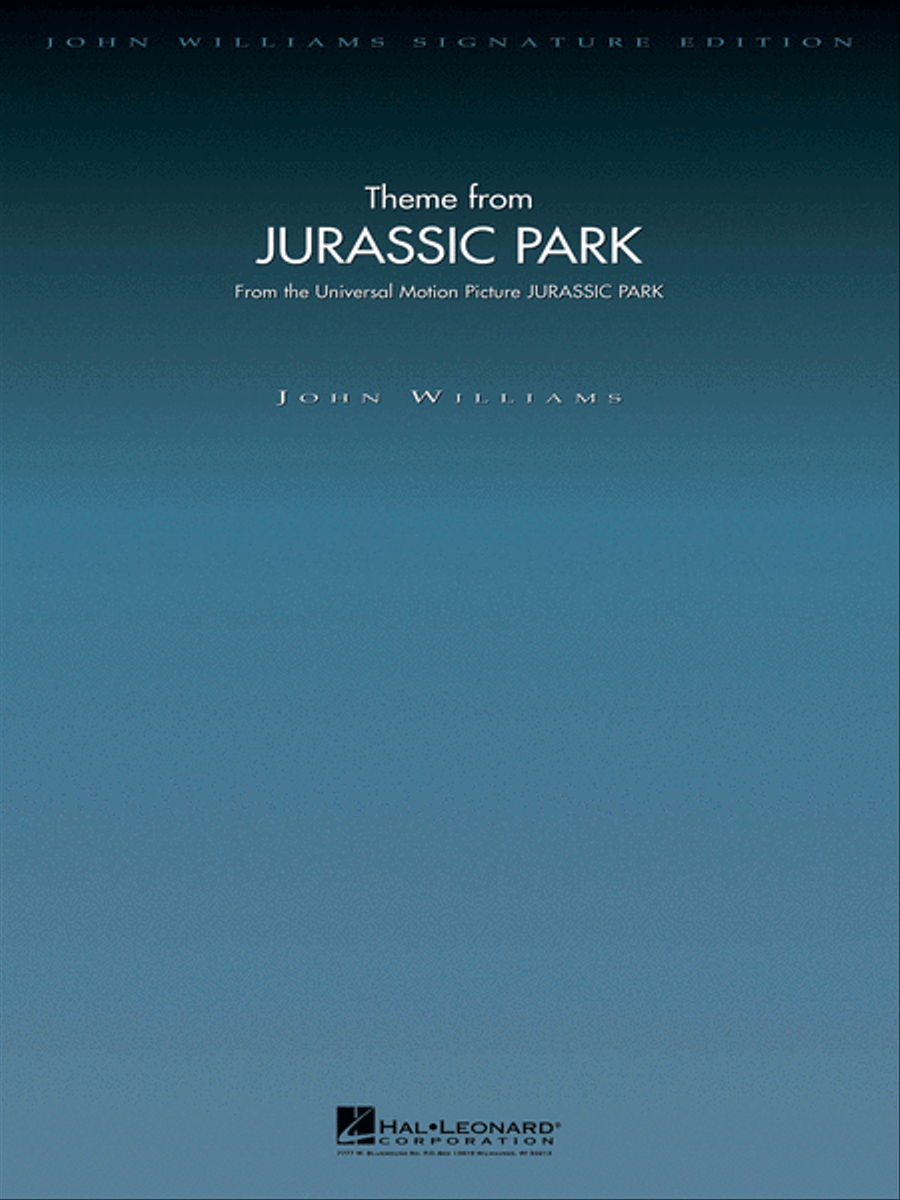 Theme from Jurassic Park Full Orchestra scores gallery preview page 1
