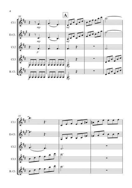 Moonlight Sonata (1st movement) for Mixed Clarinet Trio image number null