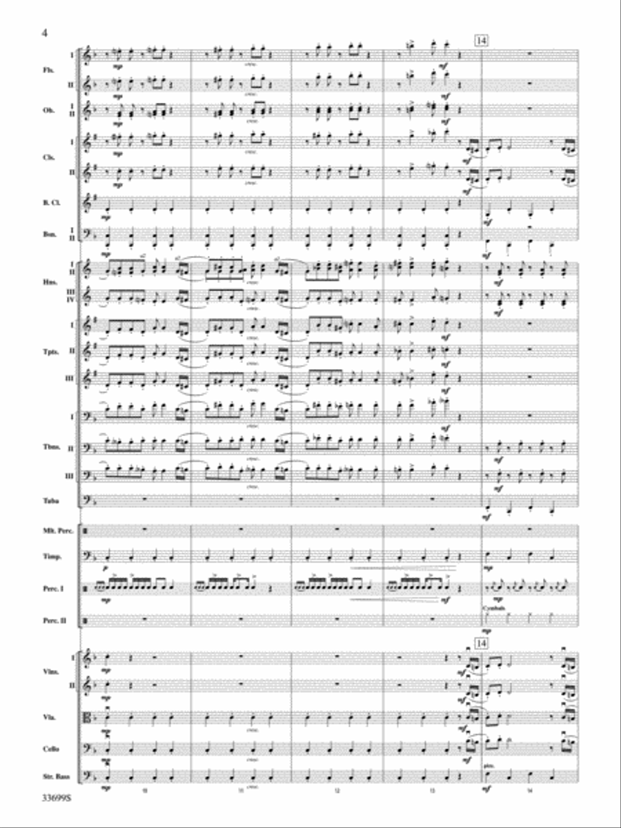 Strike Up the Band Strike Up the Band Full Orchestra scores gallery preview page 4
