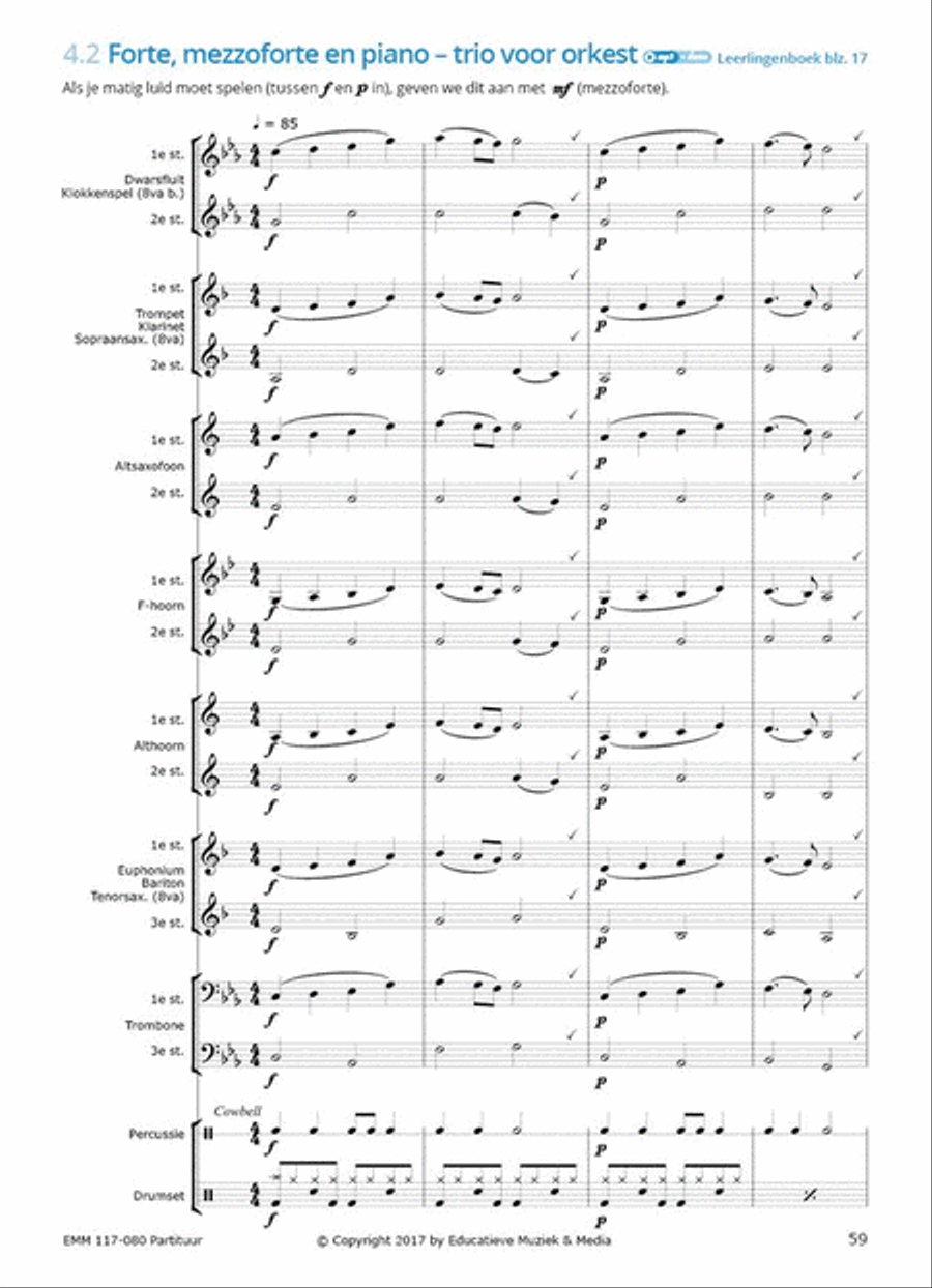 Samen Leren Samenspelen Deel 2 Concert Band scores gallery preview page 6