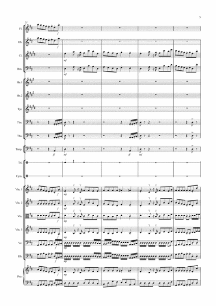 Miniature Overture (Fantasia from Nutcracker) for School Orchestra image number null