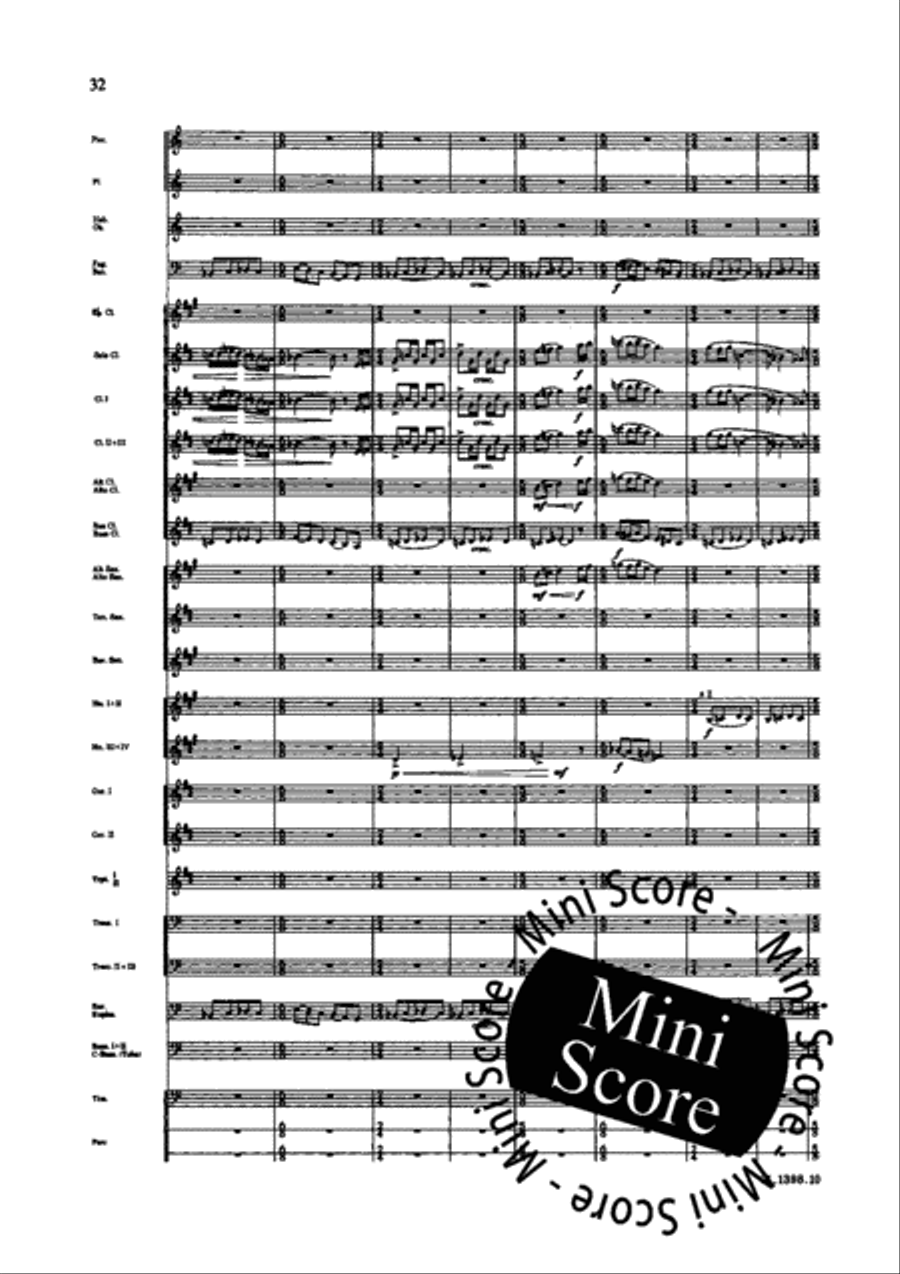Eufonie Concert Band scores gallery preview page 34
