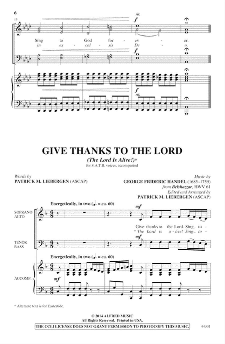 With Joyful Singing 4-Part scores gallery preview page 7