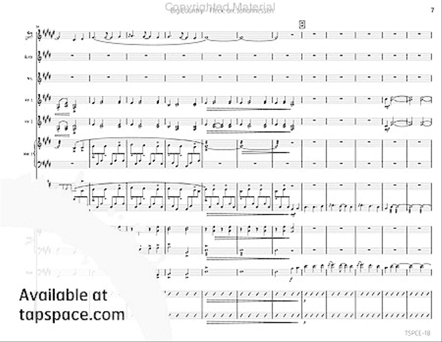 Big Country Percussion Ensemble scores gallery preview page 12