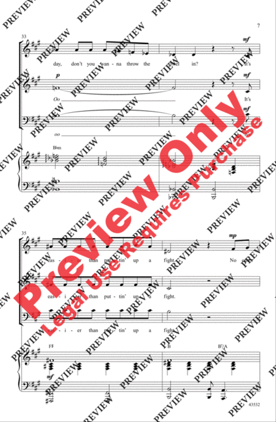 It's the Hard-Knock Life It's the Hard-Knock Life 3-Part scores gallery preview page 21