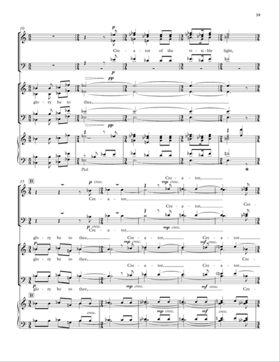 The Gift of Life The Gift of Life Double Choir scores gallery preview page 11