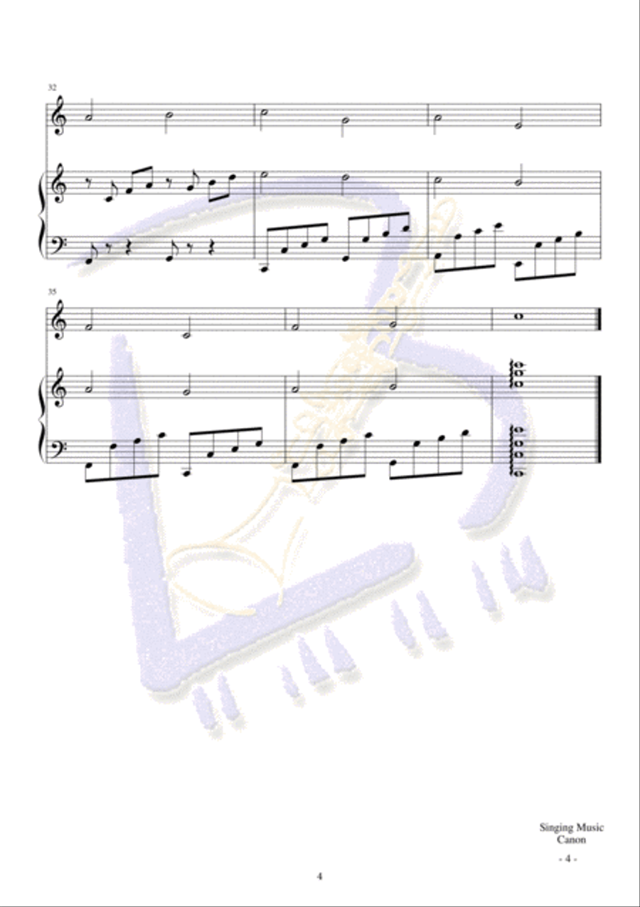 Canon Bassoon scores gallery preview page 4