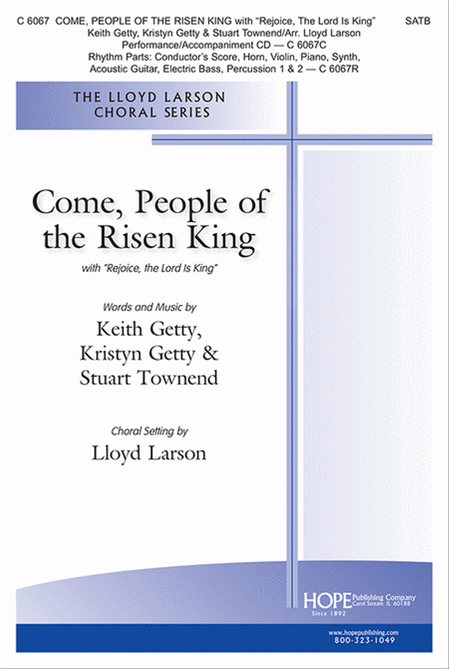 Come, People of the Risen King-SATB 4-Part scores gallery preview page 1
