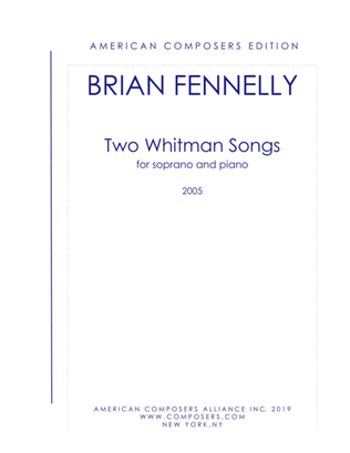 [Fennelly] Two Whitman Songs