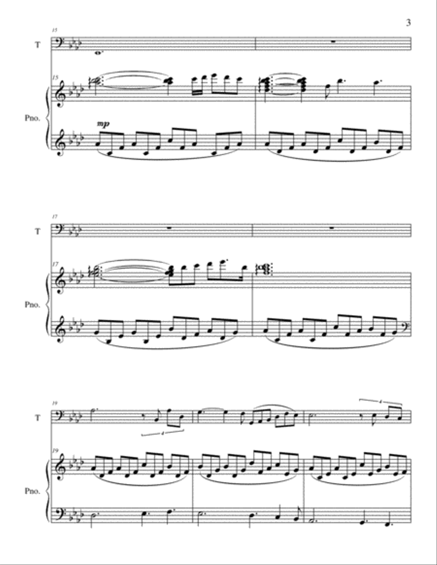 Remembrance Remembrance Piano scores gallery preview page 3