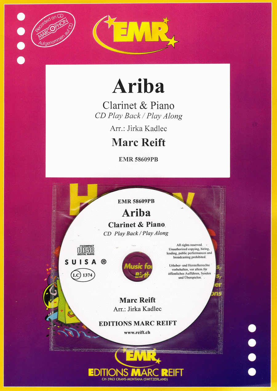Ariba Clarinet Solo scores gallery preview page 1