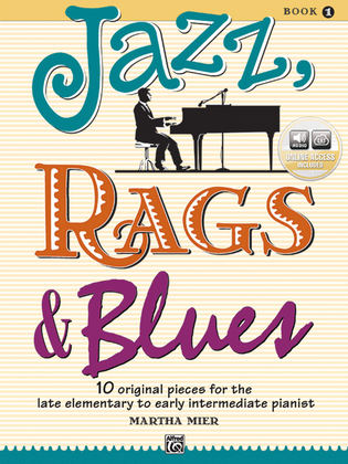 Book cover for Jazz, Rags & Blues, Book 1
