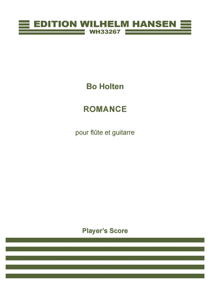 Romance Pour Flute Et Guitarre