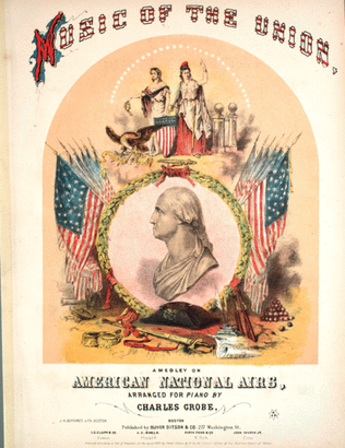 Book cover for Music of the Union, A Medley on American National Airs
