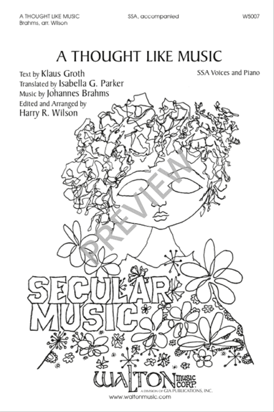 A Thought Like Music SSA scores gallery preview page 2
