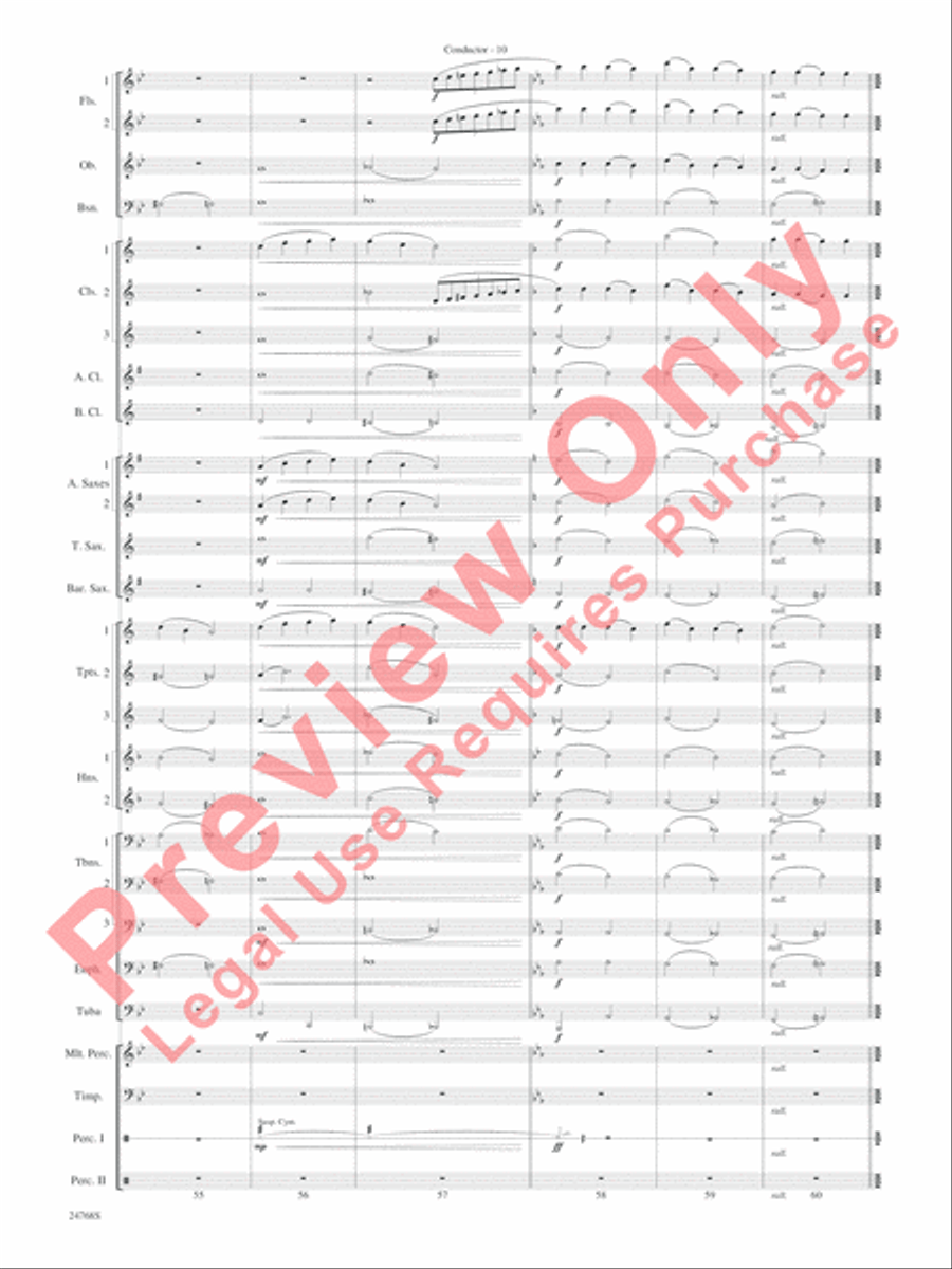 Appalachian Carol Concert Band scores gallery preview page 13