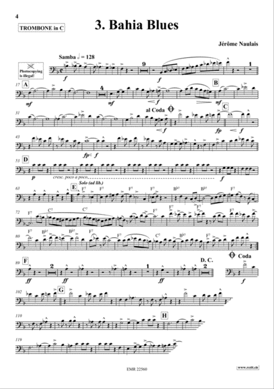 Play With Your Band Volume 1 Trombone scores gallery preview page 5