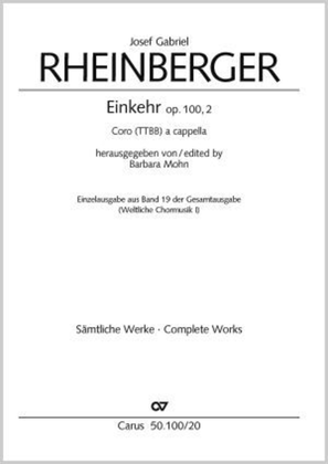 Book cover for Einkehr