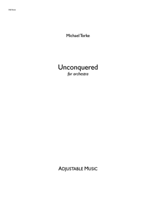 Unconquered for orchestra