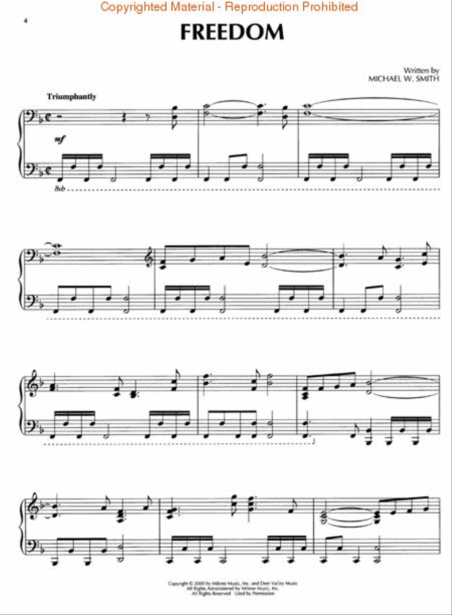 <br>Sheet music extract