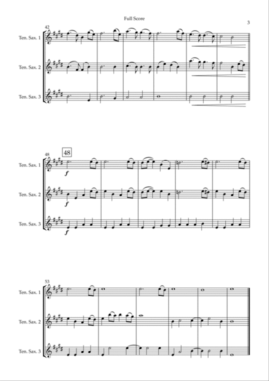 Jurassic Park Iii Woodwind Trio scores gallery preview page 3