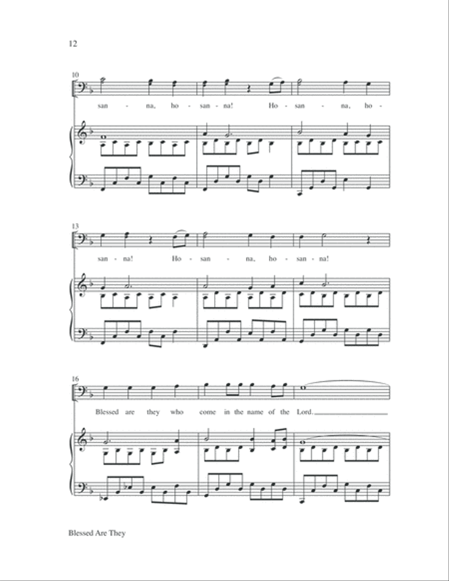 The Seven Last Days 4-Part scores gallery preview page 16