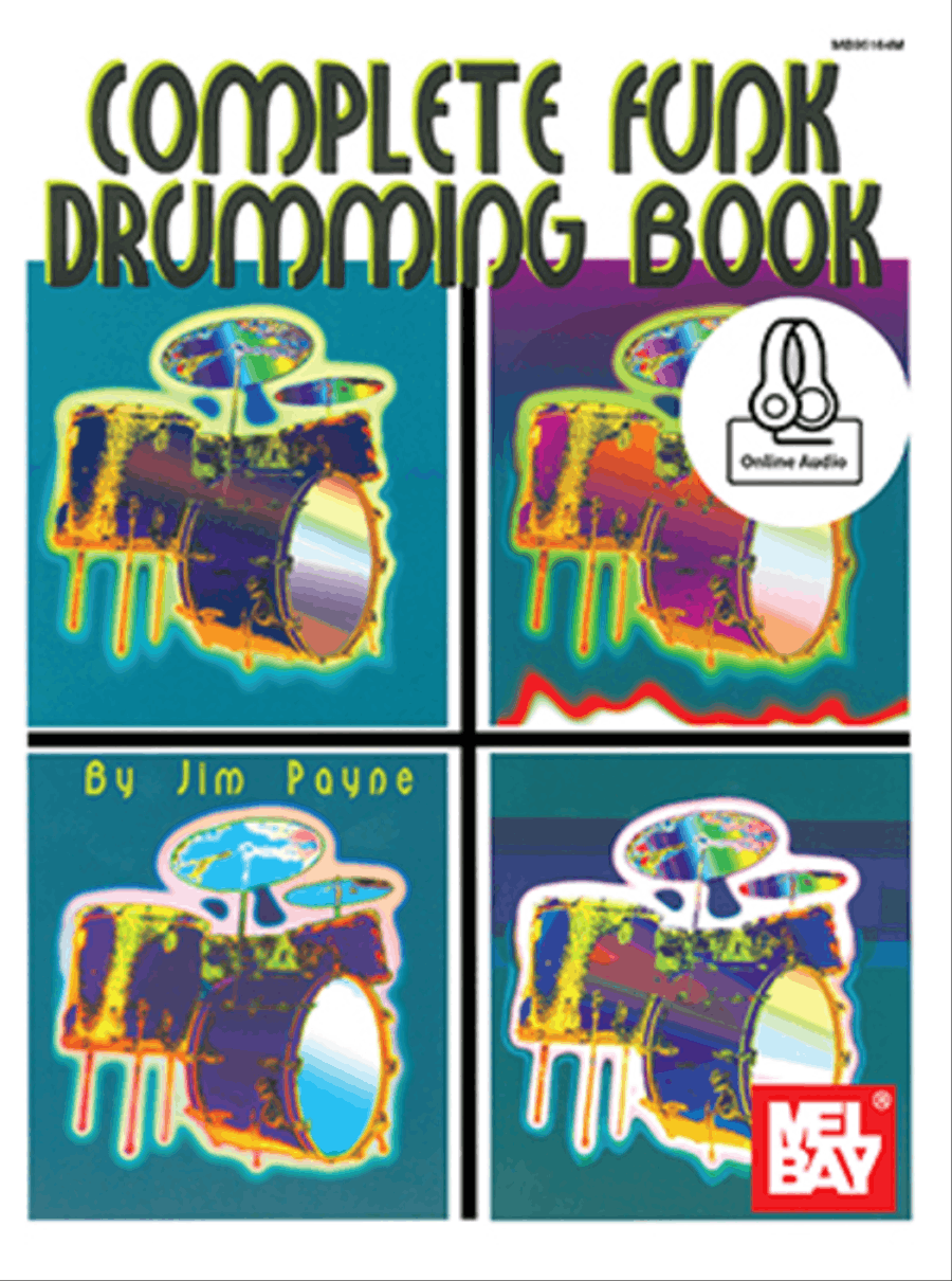 Complete Funk Drumming Book Drum Set scores gallery preview page 1