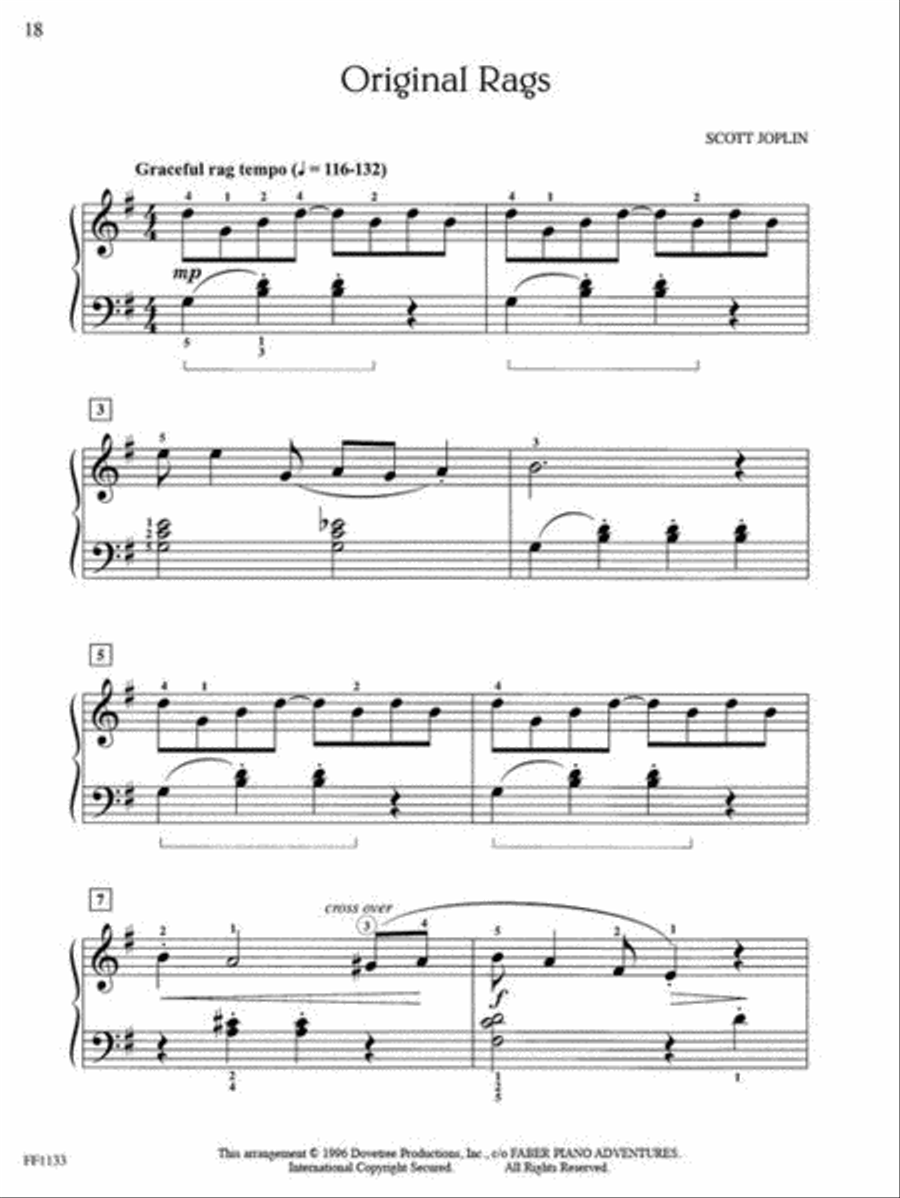 ChordTime® Piano Ragtime & Marches Voice scores gallery preview page 6