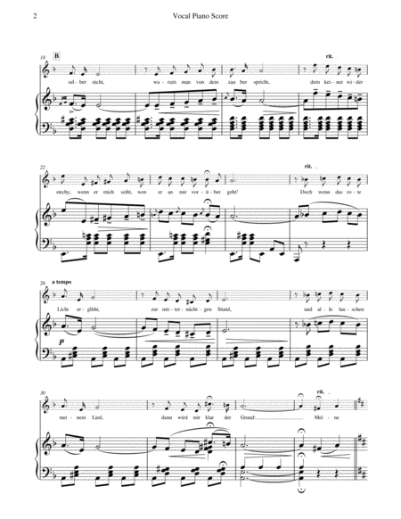 "Meine lippen sie küssen so heiß" Aria from Giuditta by Franz Lehar for Mezzo-Soprano (Piano -Vocal Score)  in D minor (transposed 1 tone lower)