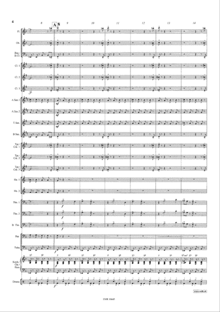 The Blues Brothers Concert Band scores gallery preview page 5