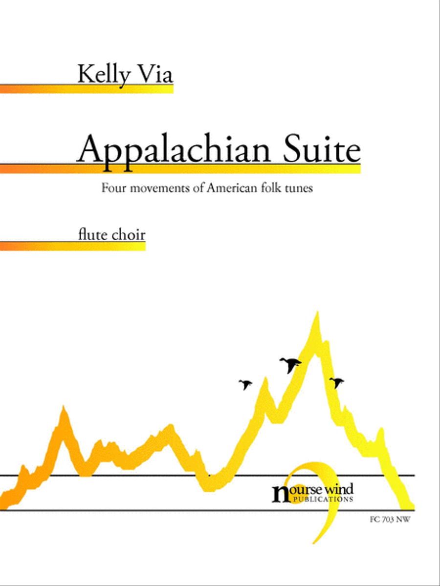 Appalachian Suite for Flute Choir Flute Choir scores gallery preview page 1