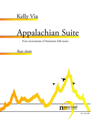Book cover for Appalachian Suite for Flute Choir