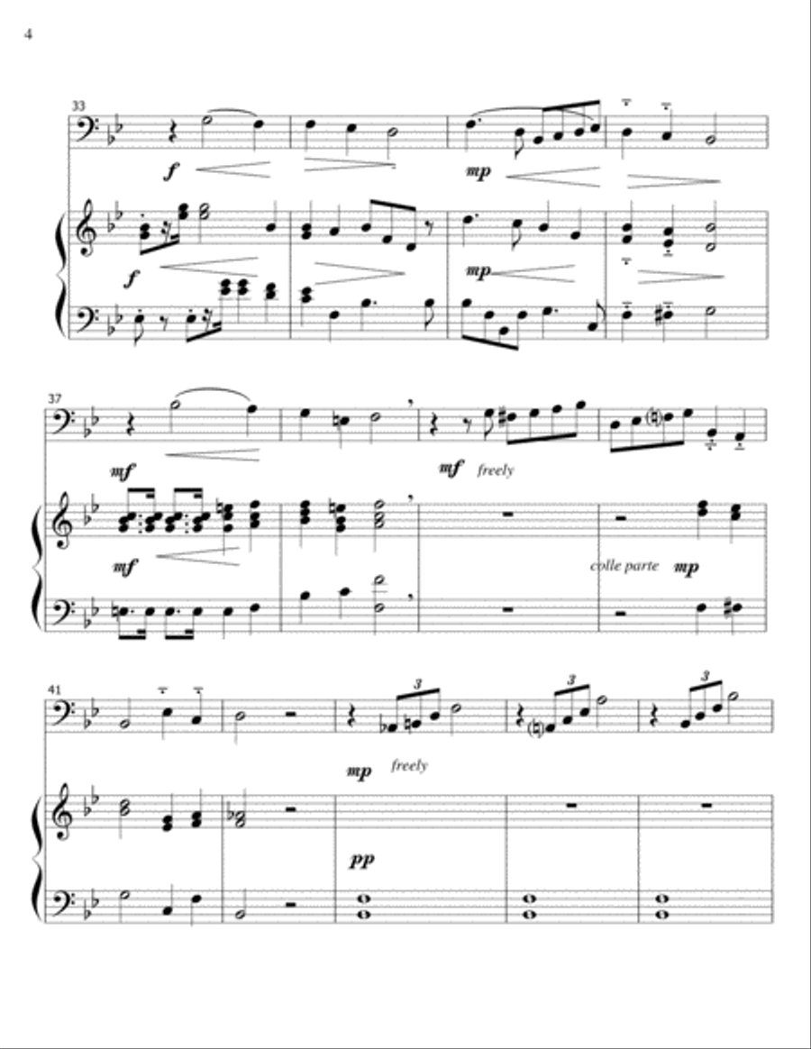 Roadside Inn - Schumann- Cello-Piano Piano scores gallery preview page 4