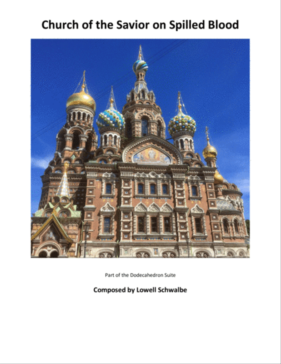 Church of the Savior on Spilled Blood Full Orchestra scores gallery preview page 1