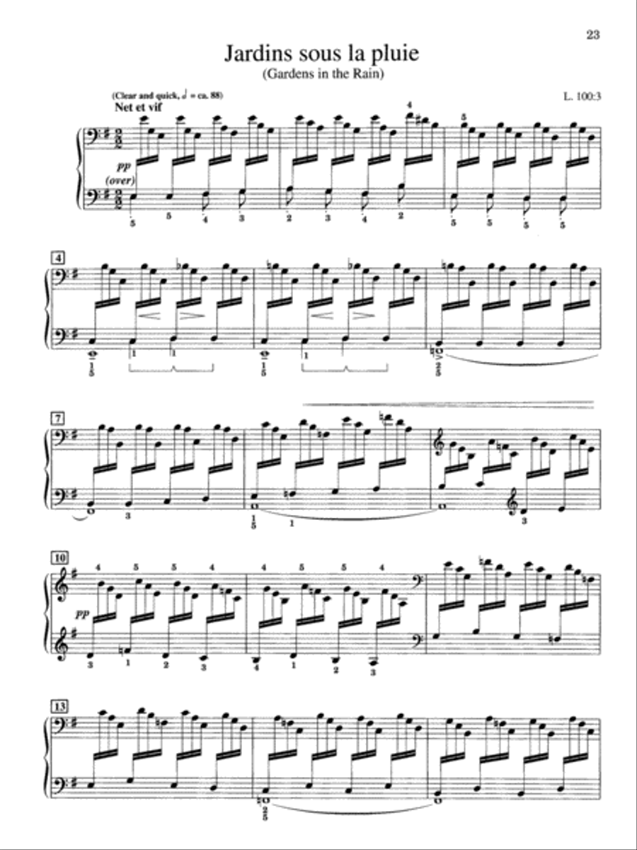 Debussy: Estampes Small Ensemble scores gallery preview page 9