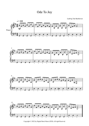 Ode To Joy - Ludwig Van Beethoven (Piano)