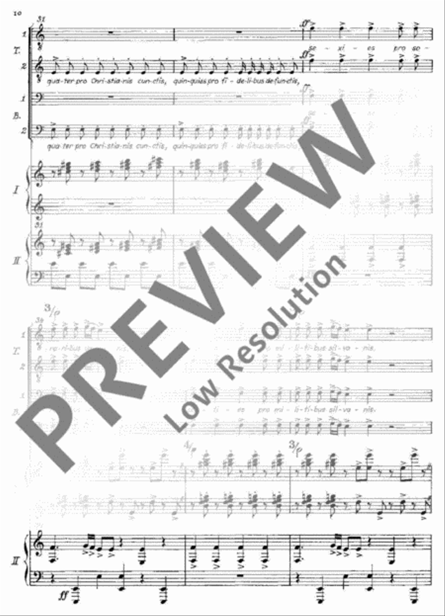 In taberna quando sumus In taberna quando sumus TTBB scores gallery preview page 11