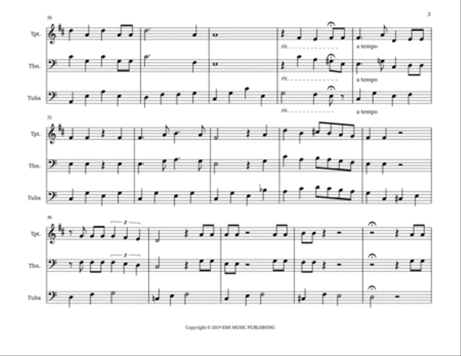 I Want An Old Fashioned Christmas Small Ensemble scores gallery preview page 3