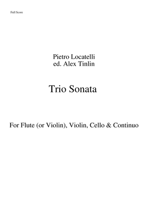 Trio Sonata for Flute, Violin, and Continuo