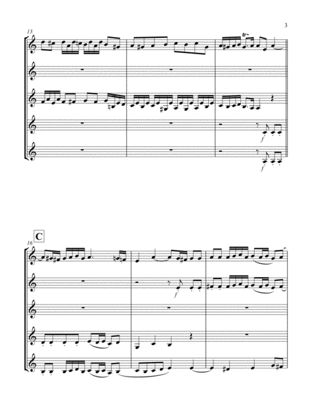 Fugue in G minor (Trumpet Quintet)