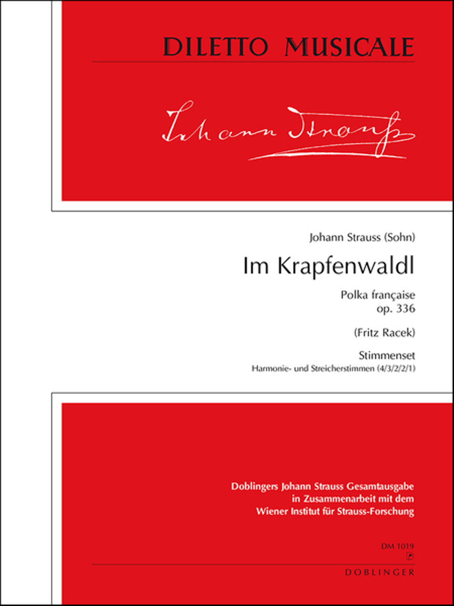 Im Krapfenwaldl Orchestra scores gallery preview page 1