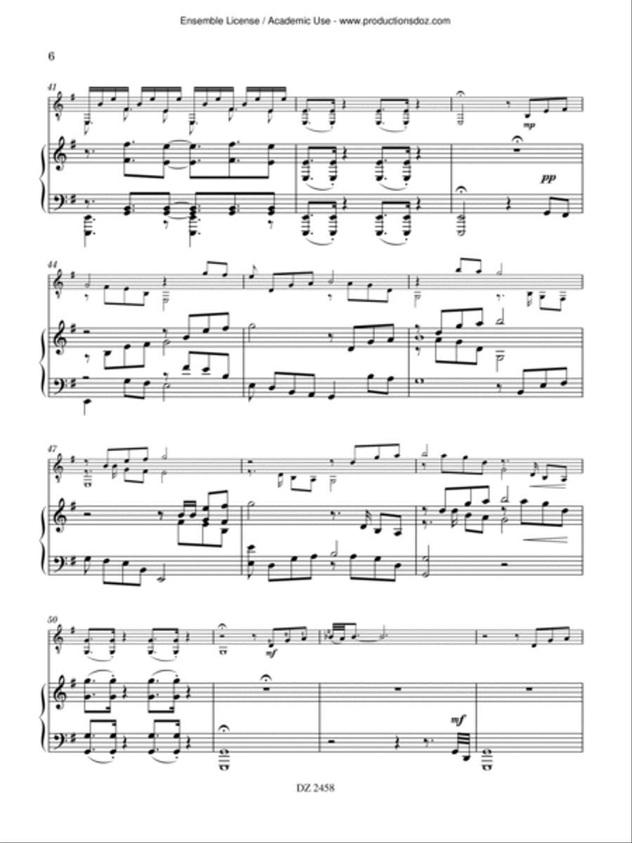 Preludio Antojadizo Classical Guitar scores gallery preview page 6