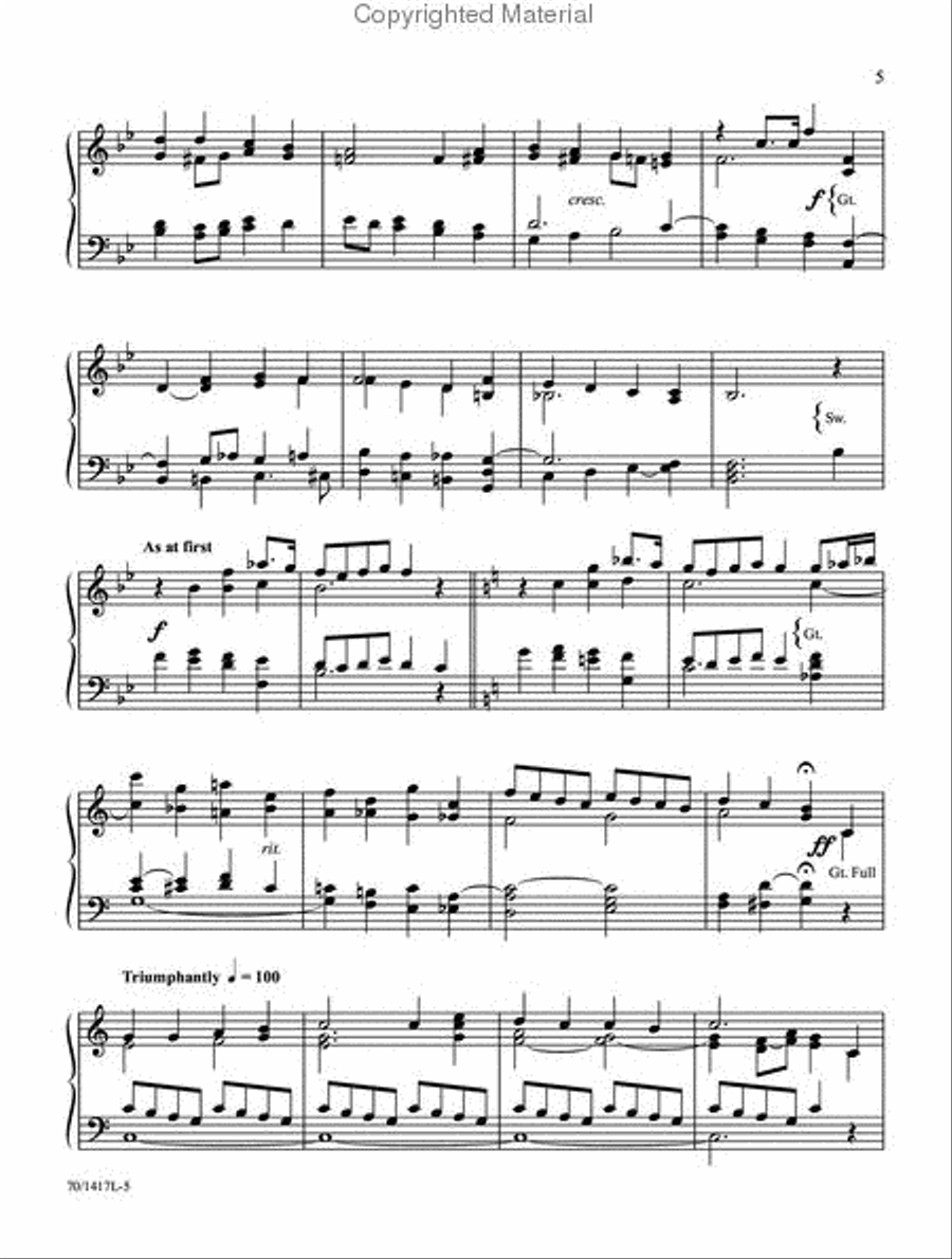 Pull Out All the Stops! Vol. 3 Organ Solo scores gallery preview page 3