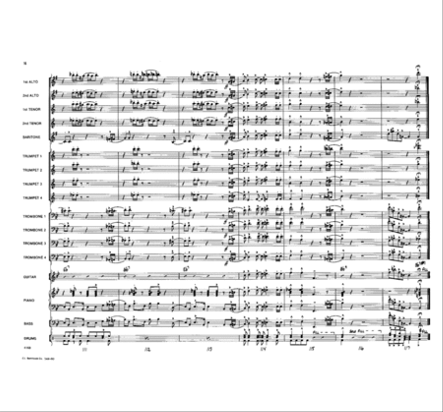 Soul Sister Jazz Ensemble scores gallery preview page 16