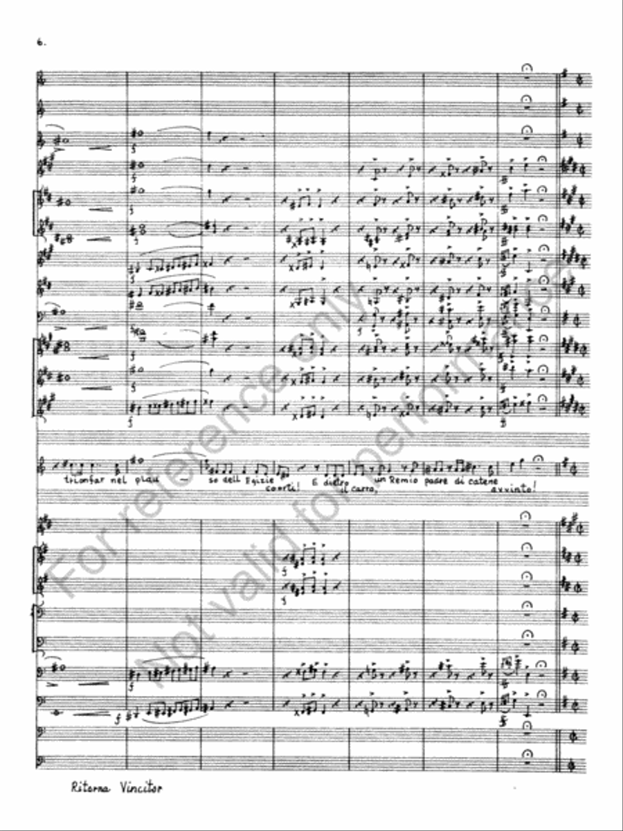 Ritorna Vincitor Ritorna Vincitor Concert Band scores gallery preview page 8