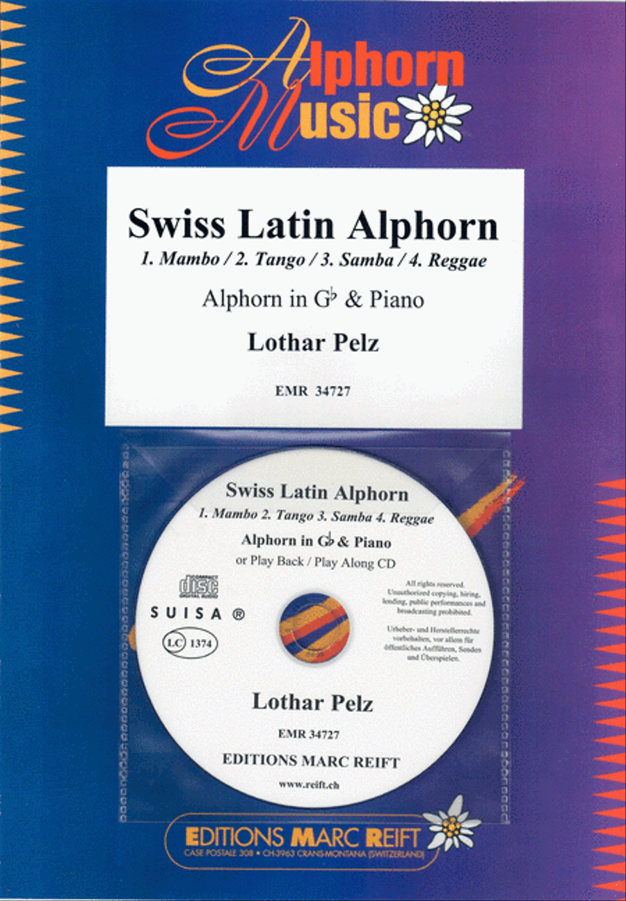 Swiss Latin Alphorn Piano Accompaniment scores gallery preview page 1