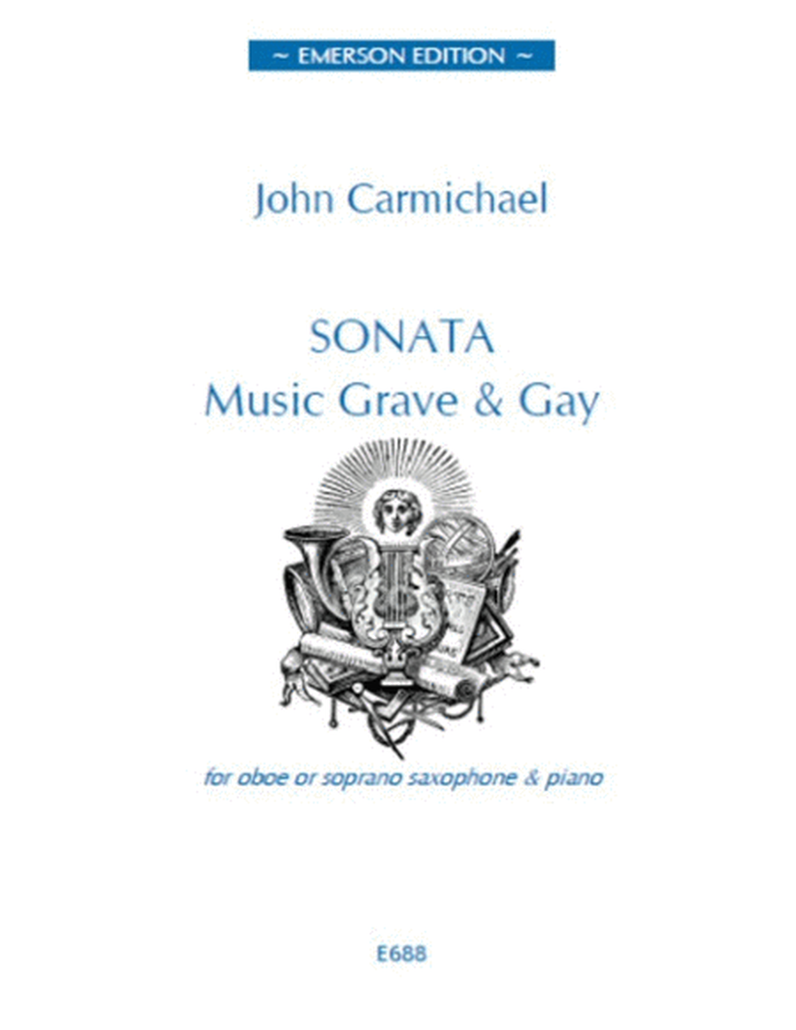 Carmichael - Sonata Music Grave & Gay Oboe Or Sop Sax/Piano