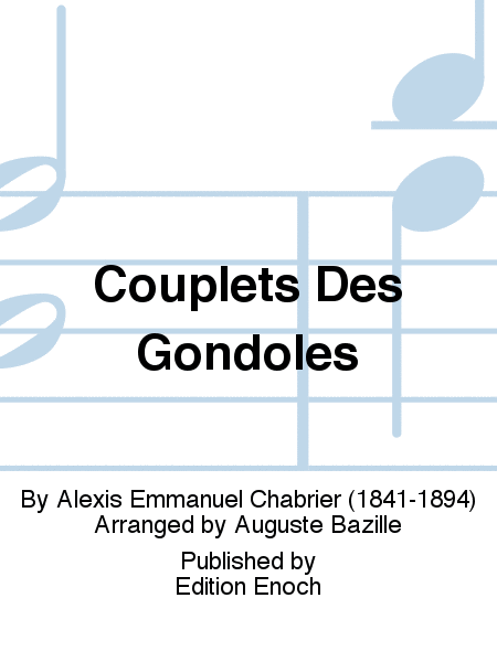 Couplets Des Gondoles
