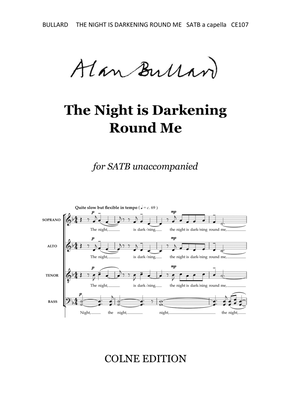 Book cover for The Night is Darkening Round Me (SATB unaccompanied)