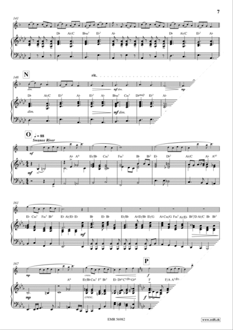 Western Medley Baritone Saxophone scores gallery preview page 8